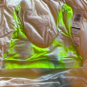 Dippin' Daisy's Neon Green Bikini Top